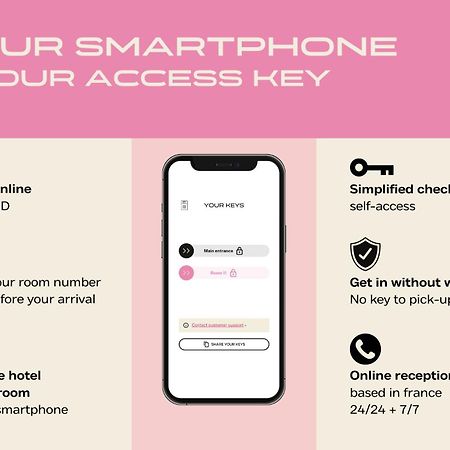 Hotel Corneille - Entree Autonome, Reception En Ligne - Encore Mieux Tours Exteriör bild